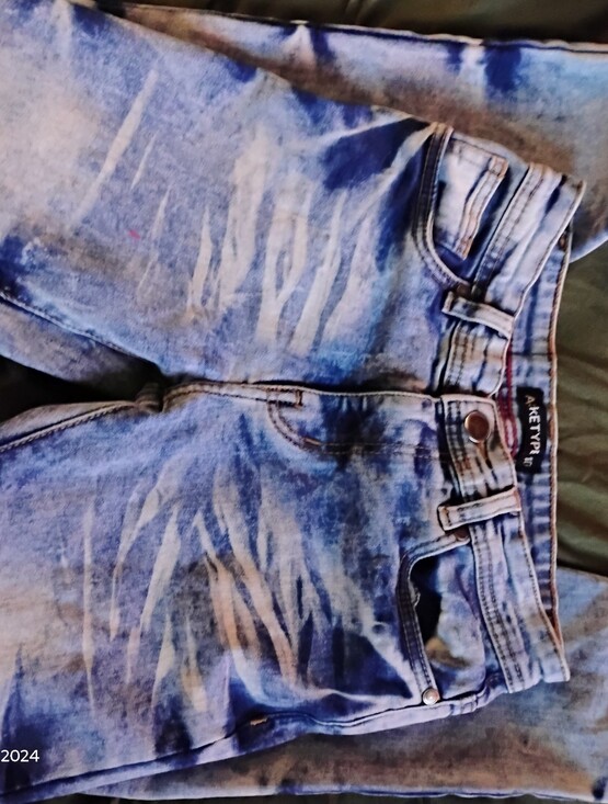 ARKETYPE Other - ARKETYPE Boy's Slim Straight Light And dark Blue Denim Washed Jeans sz 10